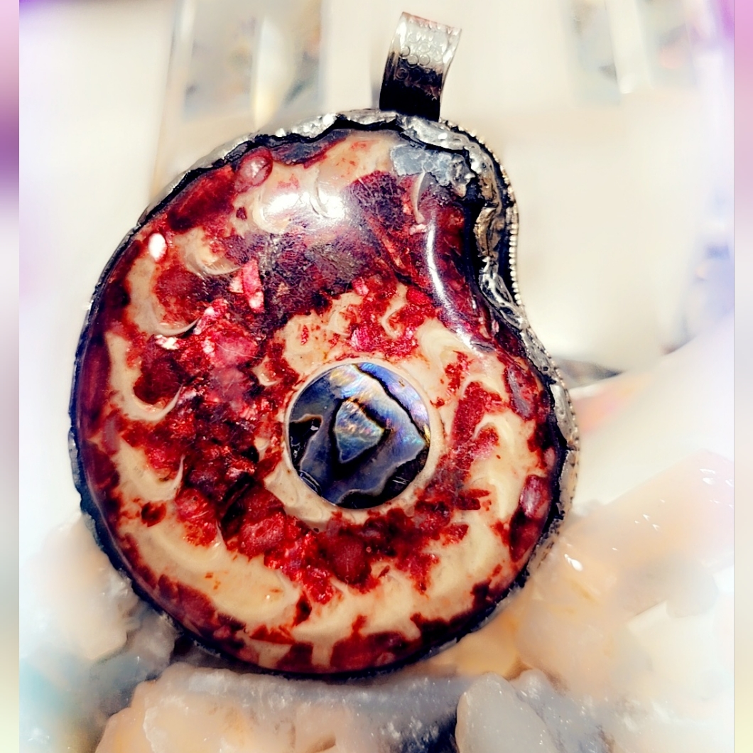 Opal Tibetan Pendant